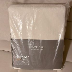 Coyuchi king Swiss dot duvet cover